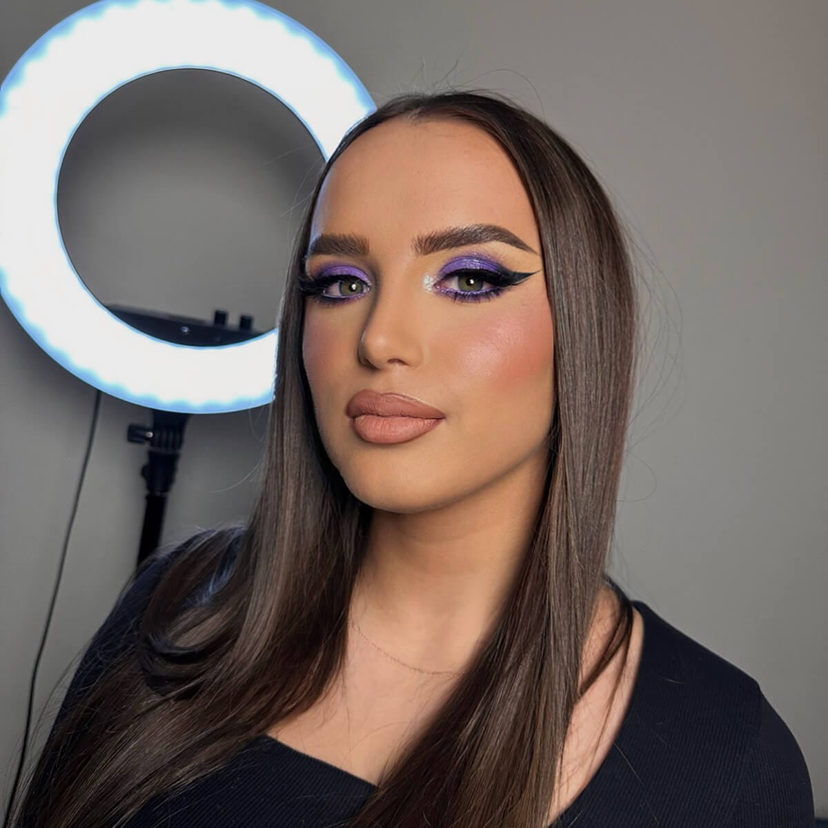 Beauty Pro Purple Makeup Be Creative - 6