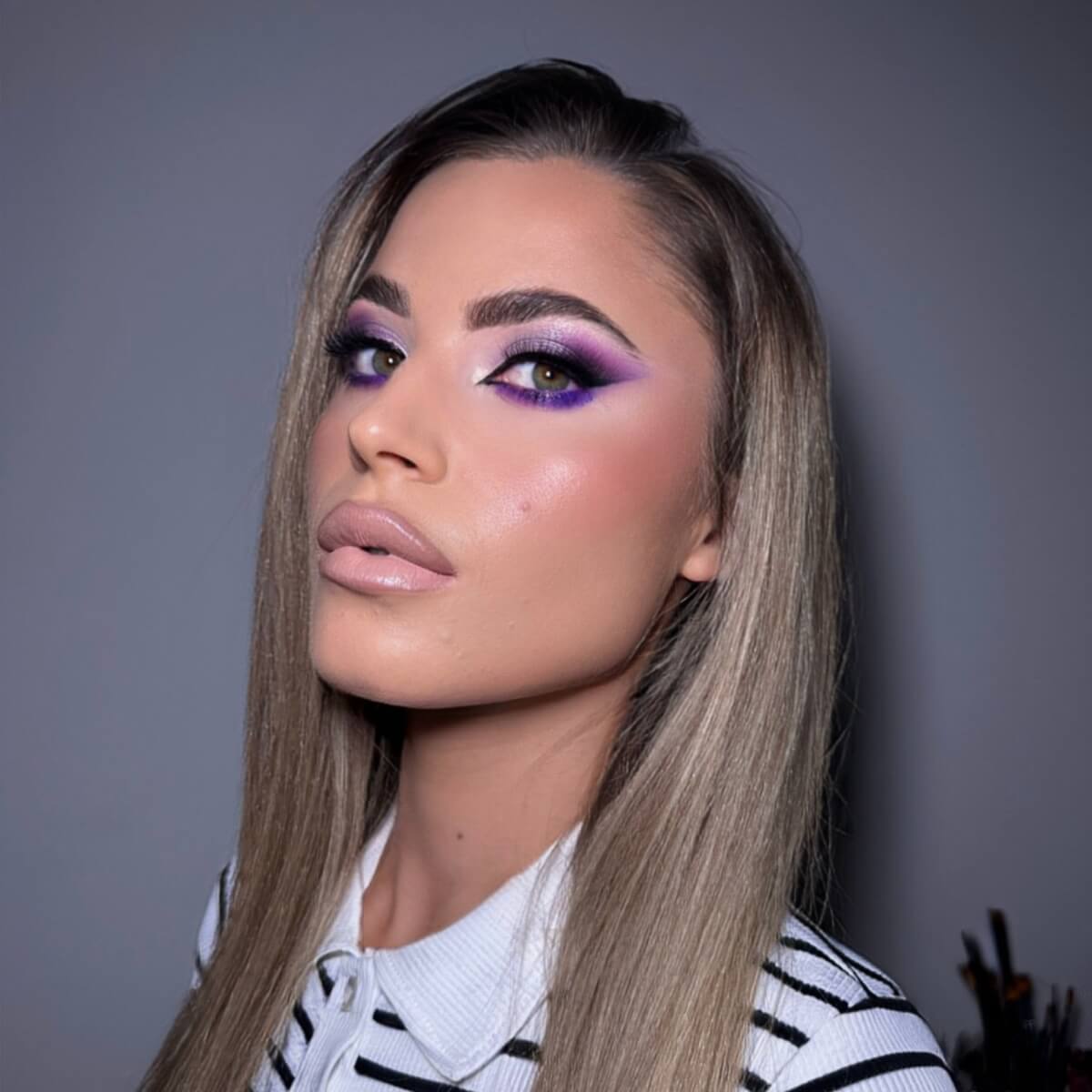 Purple Foxy Eyes - 2